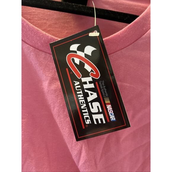 VINTAGE 2008 CHASE #88 TEE SHIRT LADIES PINK FOIL DALE EARNHARDT JR XL NASCAR - Picture 2 of 8